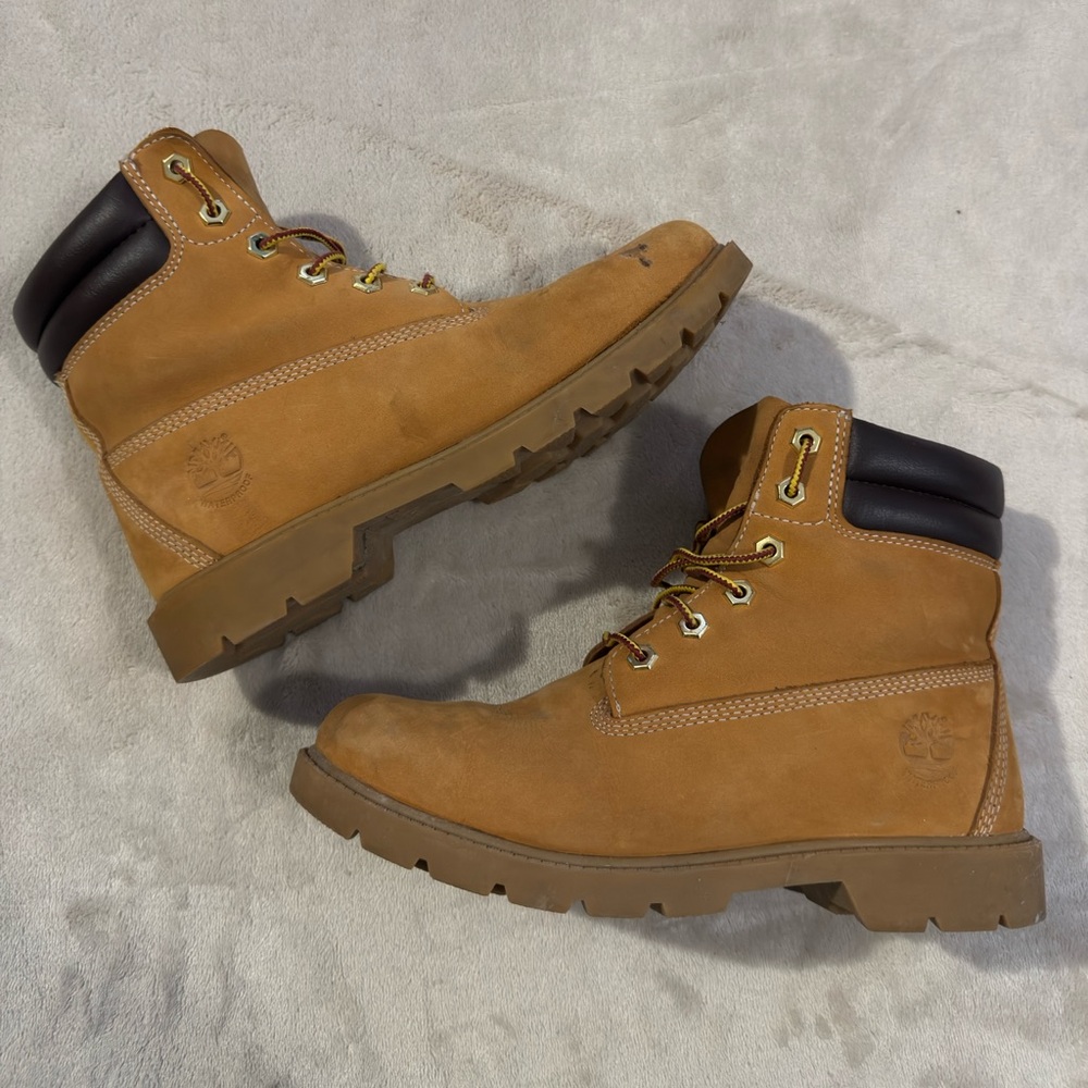 Timberland Brown Leather Ankle Boots
